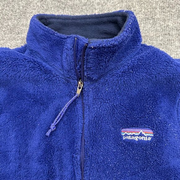 Vintage Y2k Patagonia Mens Regulator Vest Small Blue Full Zip Fleece Polartec - Picture 2 of 13